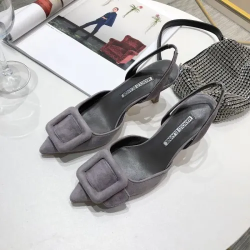 Replica Manolo Blahnik Sandals For Women #1409570 $98.00 USD for Wholesale