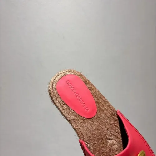 Replica Dolce & Gabbana D&G Slippers For Women #1409664 $88.00 USD for Wholesale