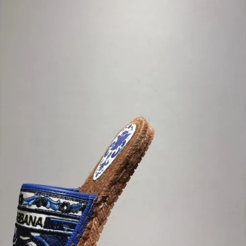 Replica Dolce & Gabbana D&G Slippers For Women #1409671 $88.00 USD for Wholesale