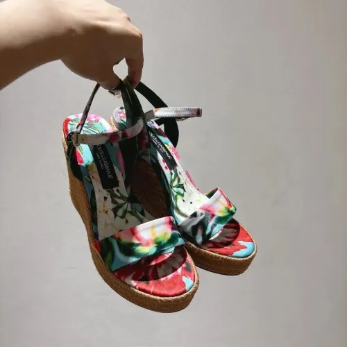 Replica Dolce & Gabbana D&G Sandal For Women #1409676 $118.00 USD for Wholesale