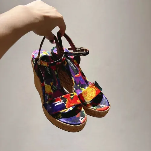 Replica Dolce & Gabbana D&G Sandal For Women #1409677 $118.00 USD for Wholesale