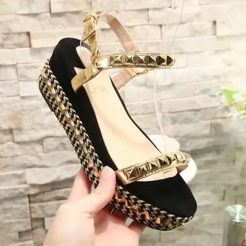 Replica Christian Louboutin CL Sandal For Women #1409720 $98.00 USD for Wholesale