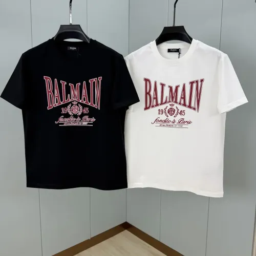 Replica Balmain T-Shirts Short Sleeved For Unisex #1409768 $72.00 USD for Wholesale