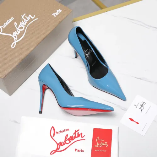 Replica Christian Louboutin High-heeled shoes For Women #1410032 $115.00 USD for Wholesale