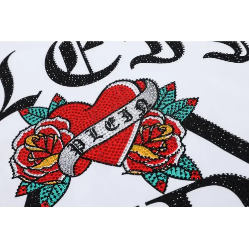 Replica Philipp Plein PP T-Shirts Short Sleeved For Men #1410137 $27.00 USD for Wholesale