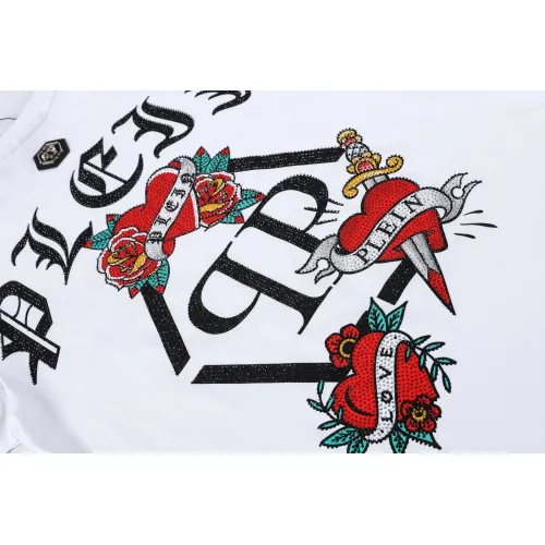 Replica Philipp Plein PP T-Shirts Short Sleeved For Men #1410137 $27.00 USD for Wholesale