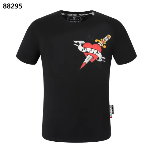 Replica Philipp Plein PP T-Shirts Short Sleeved For Men #1410138 $27.00 USD for Wholesale