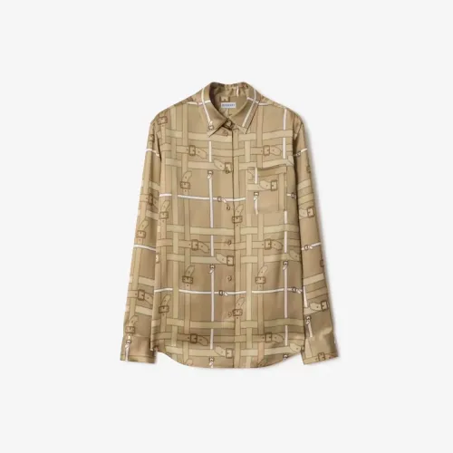 Burberry Shirts Long Sleeved For Women #1410292