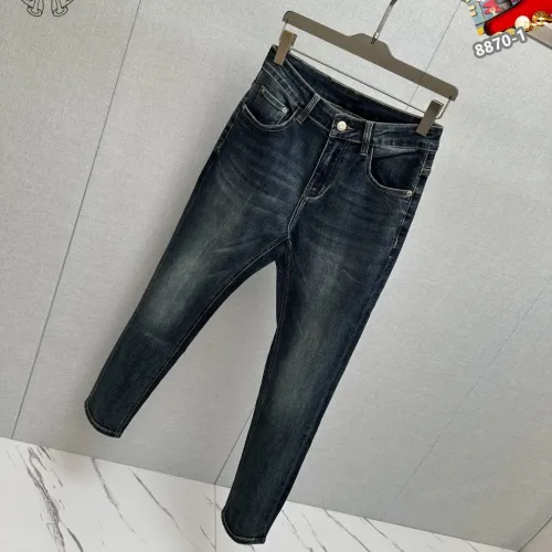 Replica Chrome Hearts Jeans For Men #1410386 $48.00 USD for Wholesale
