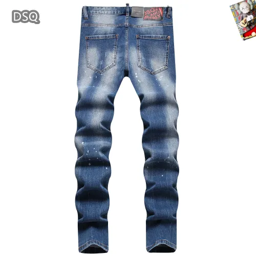 Replica Dsquared Jeans For Men #1410395 $48.00 USD for Wholesale