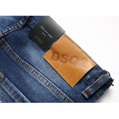 Replica Dsquared Jeans For Men #1410396 $48.00 USD for Wholesale