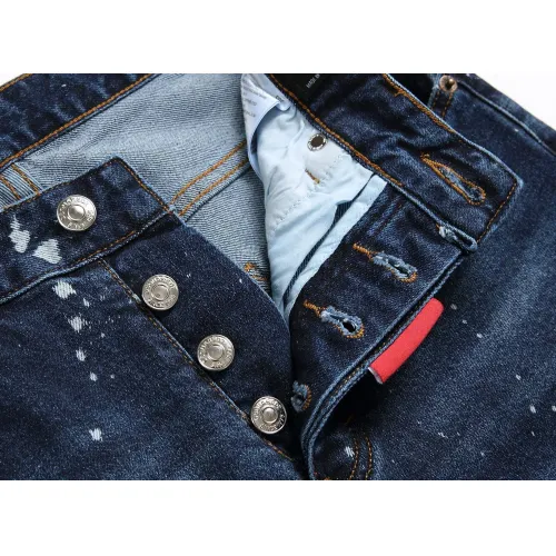 Replica Dsquared Jeans For Men #1410404 $48.00 USD for Wholesale