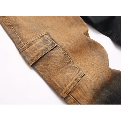 Replica Balmain Jeans For Men #1410420 $48.00 USD for Wholesale