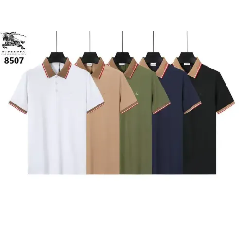 Replica Burberry T-Shirts Short Sleeved For Men #1411143 $38.00 USD for Wholesale
