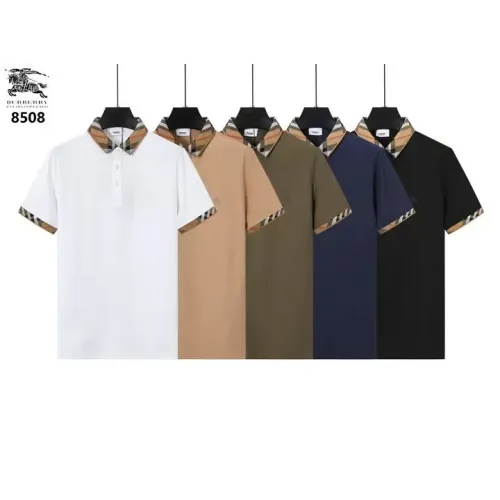 Replica Burberry T-Shirts Short Sleeved For Men #1411147 $38.00 USD for Wholesale
