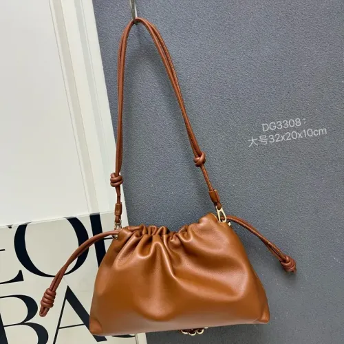 Replica LOEWE AAA Quality Messenger Bags For Women #1411151 $112.00 USD for Wholesale