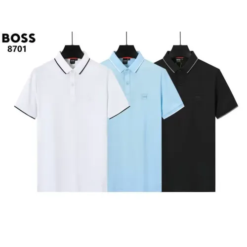 Replica Boss T-Shirts Short Sleeved For Men #1411179 $38.00 USD for Wholesale