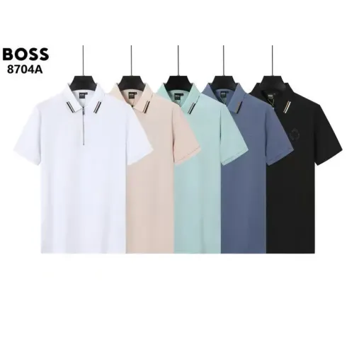 Replica Boss T-Shirts Short Sleeved For Men #1411197 $38.00 USD for Wholesale