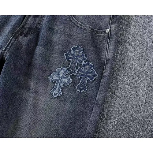 Replica Chrome Hearts Jeans For Men #1411581 $45.00 USD for Wholesale