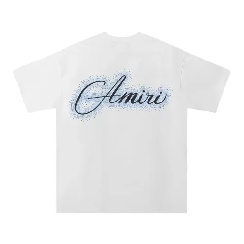 Replica Amiri T-Shirts Short Sleeved For Unisex #1411636 $34.00 USD for Wholesale