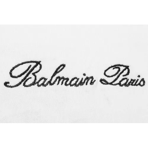 Replica Balmain T-Shirts Short Sleeved For Unisex #1411950 $42.00 USD for Wholesale