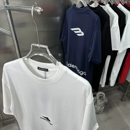 Replica Balenciaga T-Shirts Short Sleeved For Unisex #1411955 $42.00 USD for Wholesale
