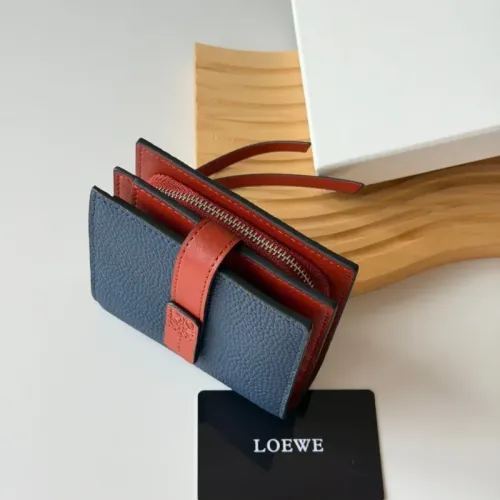 Replica LOEWE Wallet For Unisex #1412043 $56.00 USD for Wholesale