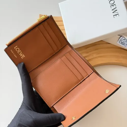 Replica LOEWE Wallet For Unisex #1412087 $56.00 USD for Wholesale