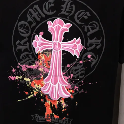 Replica Chrome Hearts T-Shirts Short Sleeved For Men #1412125 $36.00 USD for Wholesale