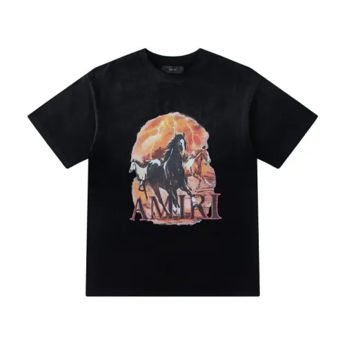 Amiri T-Shirts Short Sleeved For Unisex #1412151