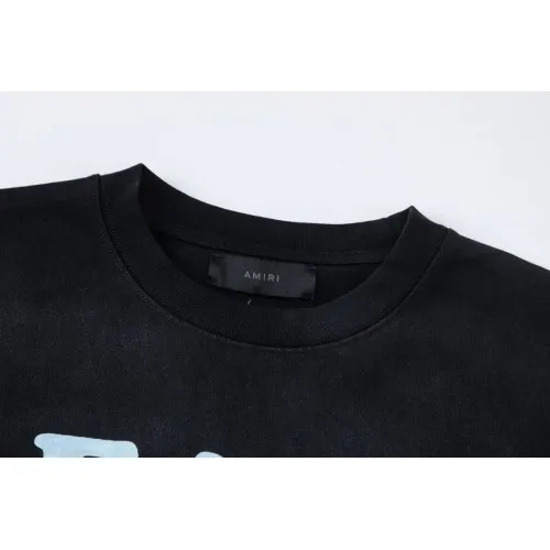 Replica Amiri T-Shirts Short Sleeved For Unisex #1412152 $42.00 USD for Wholesale