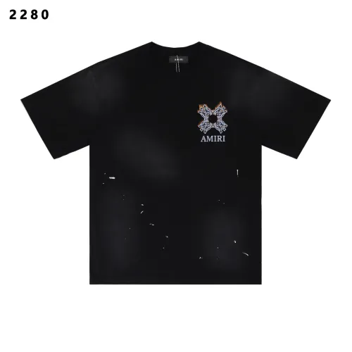 Amiri T-Shirts Short Sleeved For Unisex #1412153