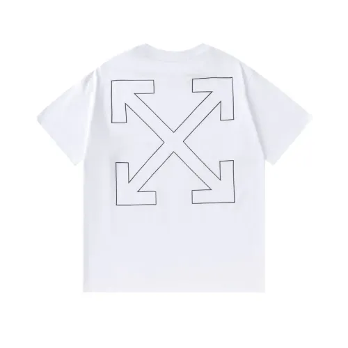 Off-White T-Shirts Short Sleeved For Unisex #1412167