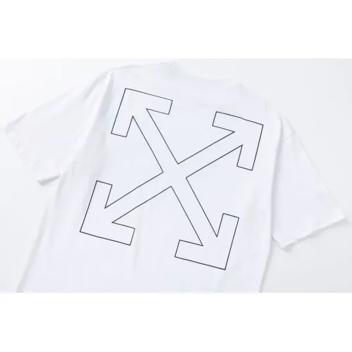 Replica Off-White T-Shirts Short Sleeved For Unisex #1412167 $32.00 USD for Wholesale