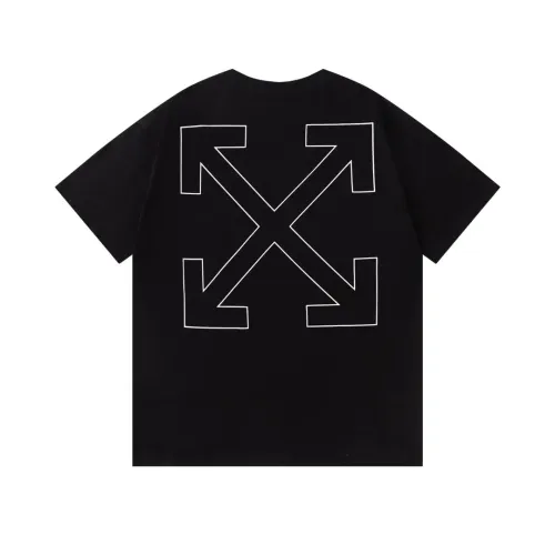 Off-White T-Shirts Short Sleeved For Unisex #1412168