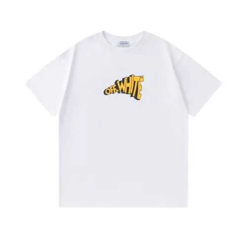 Replica Off-White T-Shirts Short Sleeved For Unisex #1412173 $32.00 USD for Wholesale