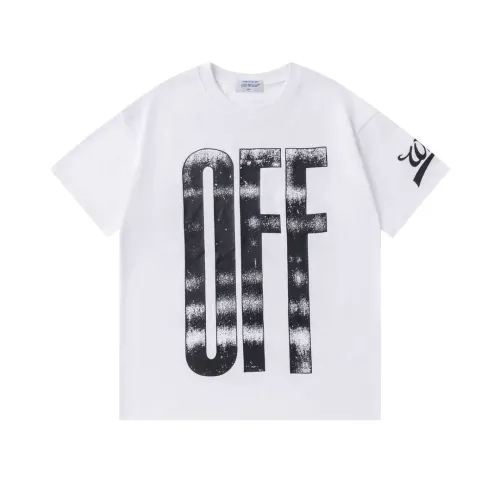 Off-White T-Shirts Short Sleeved For Unisex #1412177