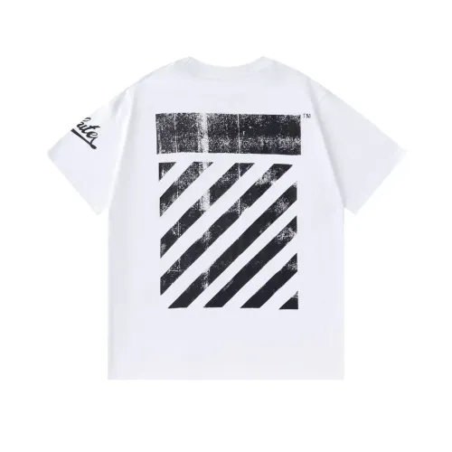 Replica Off-White T-Shirts Short Sleeved For Unisex #1412177 $34.00 USD for Wholesale