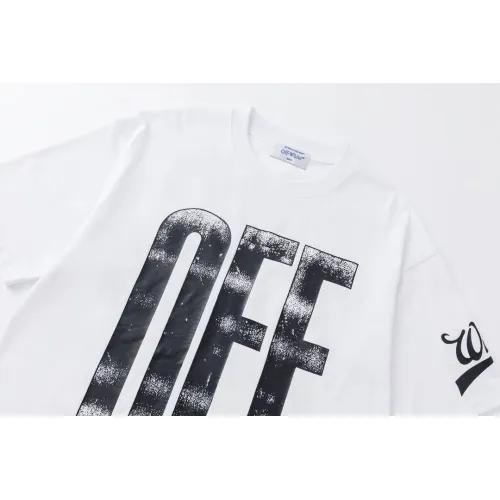 Replica Off-White T-Shirts Short Sleeved For Unisex #1412177 $34.00 USD for Wholesale