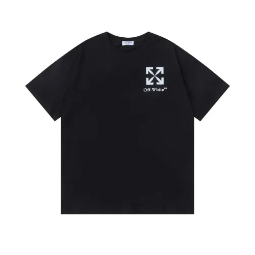 Off-White T-Shirts Short Sleeved For Unisex #1412180