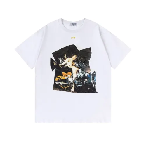 Off-White T-Shirts Short Sleeved For Unisex #1412185