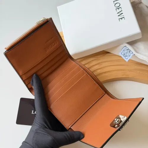 Replica LOEWE Wallet For Unisex #1412286 $60.00 USD for Wholesale