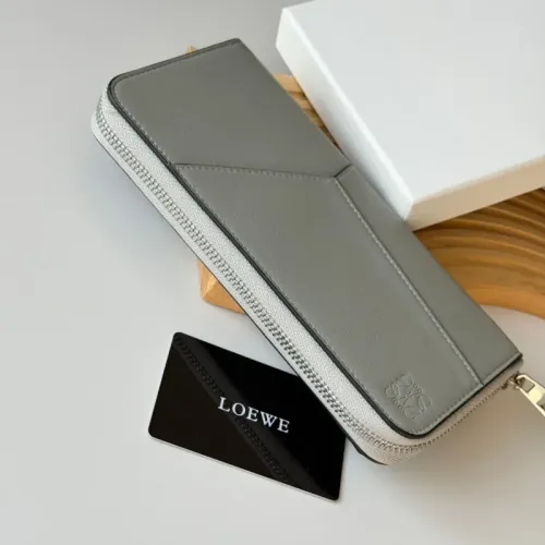 Replica LOEWE Long Wallet For Unisex #1412289 $64.00 USD for Wholesale