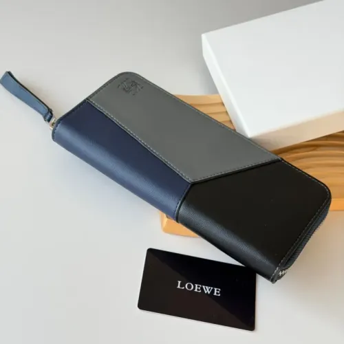 Replica LOEWE Long Wallet For Unisex #1412290 $64.00 USD for Wholesale