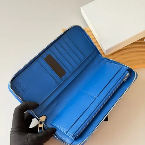 Replica LOEWE Long Wallet For Unisex #1412291 $64.00 USD for Wholesale