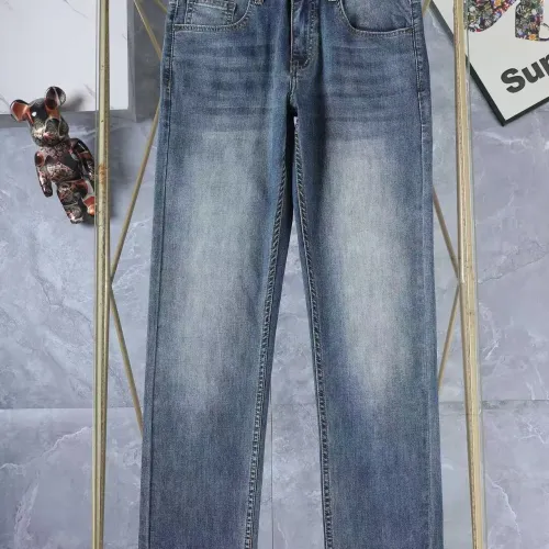 Replica Burberry Jeans For Men #1412451 $45.00 USD for Wholesale