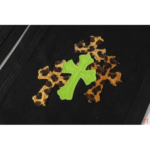 Replica Chrome Hearts Jeans For Men #1412472 $60.00 USD for Wholesale