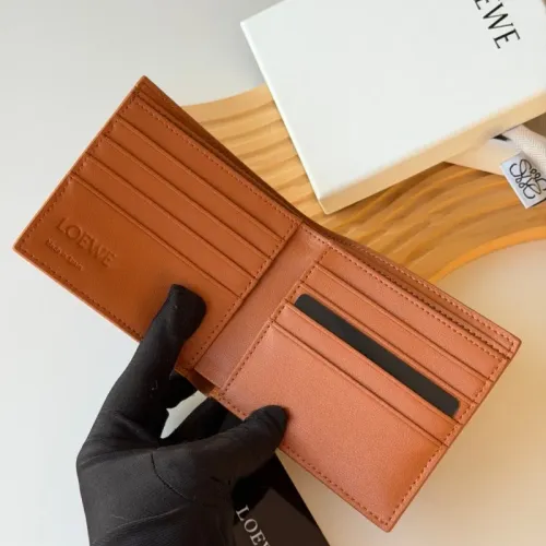 Replica LOEWE Wallet For Unisex #1412548 $56.00 USD for Wholesale