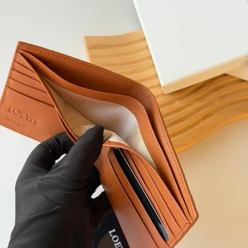 Replica LOEWE Wallet For Unisex #1412548 $56.00 USD for Wholesale