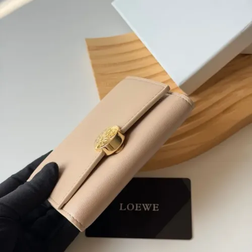 Replica LOEWE Wallet For Women #1412551 $56.00 USD for Wholesale